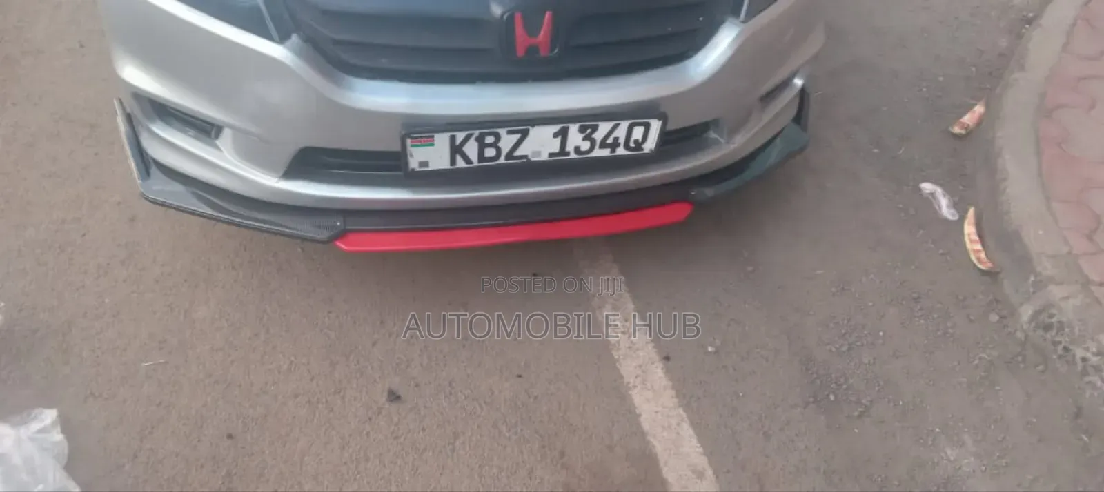 Honda Carbon Bumper Lip Decorations