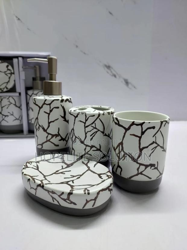 Ceramic 4 in 1 Bathroom Set