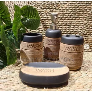 Ceramic 4 in 1 Bathroom Set