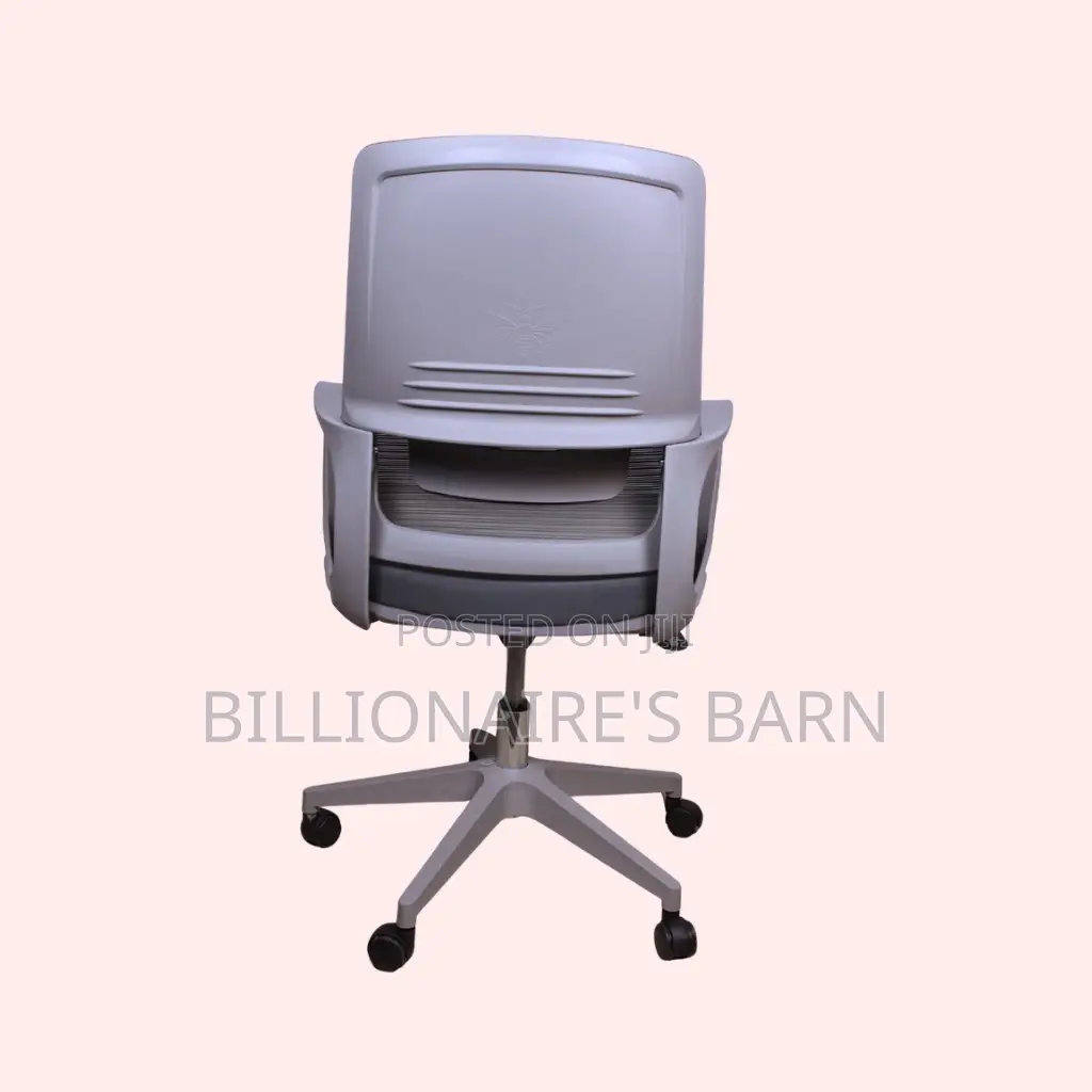 Grey Ergonomic Mesh Office Chair (Quiet-Roll) — Offer Valid This Week!