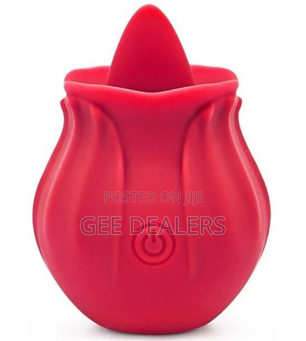 Rose Vibrator With Tongue,Sex Toy , Dildo