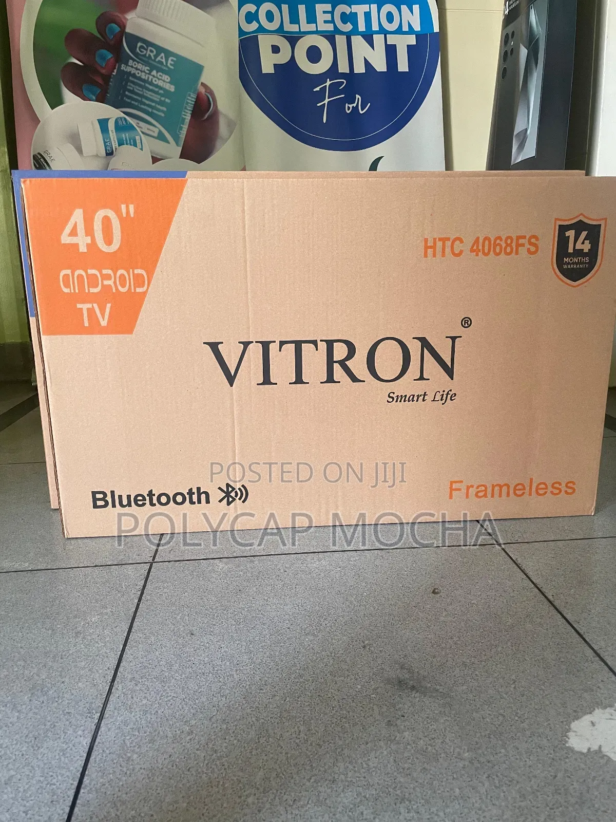 Vitron 40′′ Inch Smart Android Htc4068s Tv