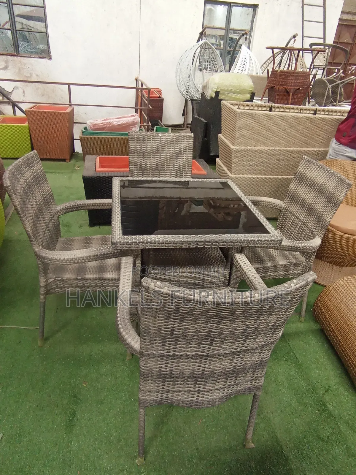 4 Seater Garden Furniture Outdoor Dining Table