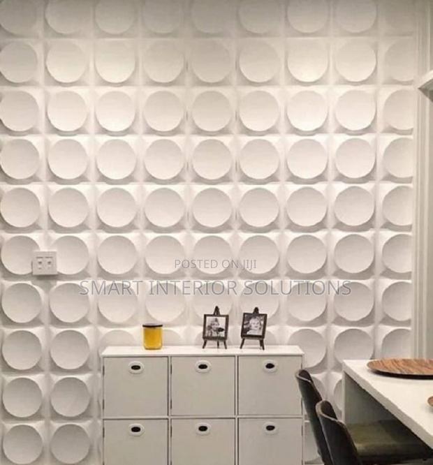 Circular Patterned 3d Wall Panels