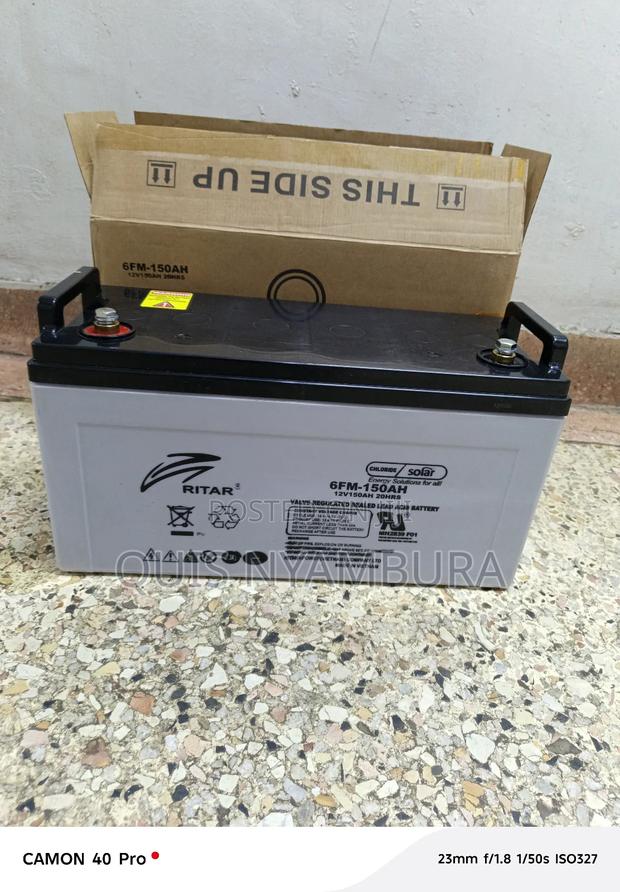 Ritar Solar Battery/ 150ah Solar Battery Deep Cycle - main view