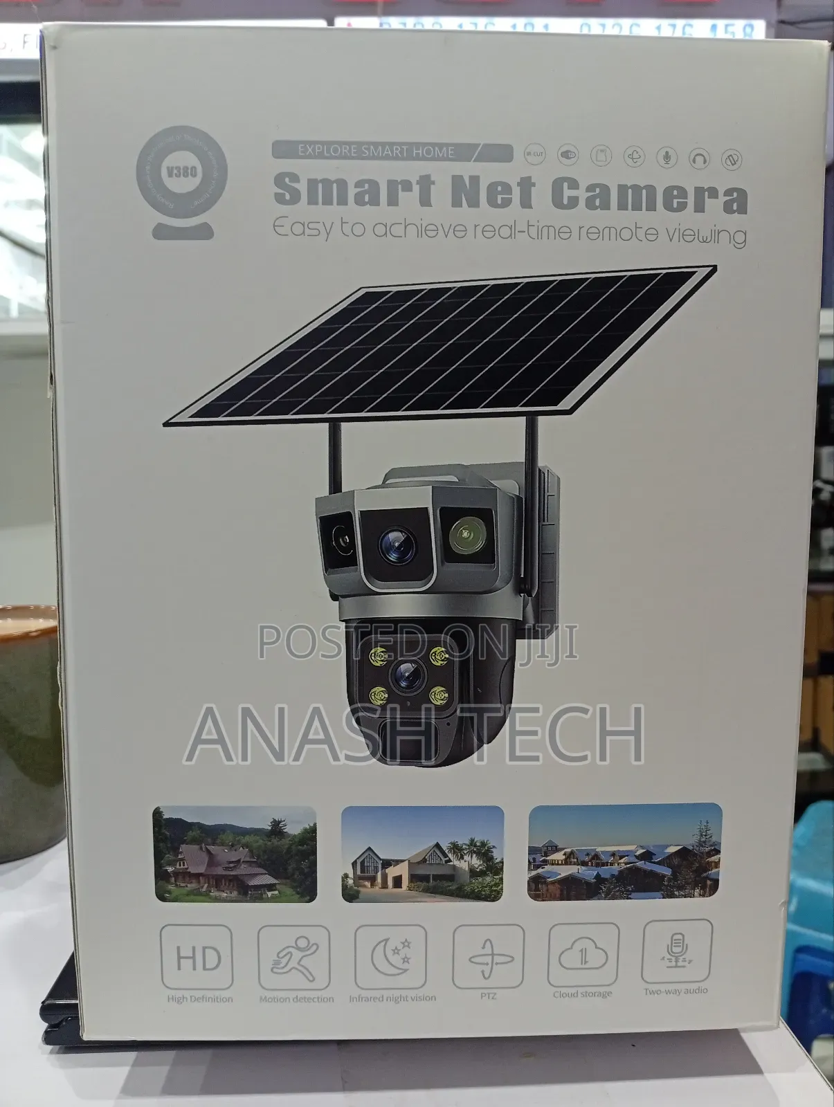 Global Monitoring Wifi Solar CCTV Camera