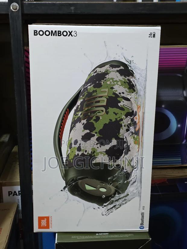 Jbl Boombox 3 Bluetooth Speaker Camo - main view
