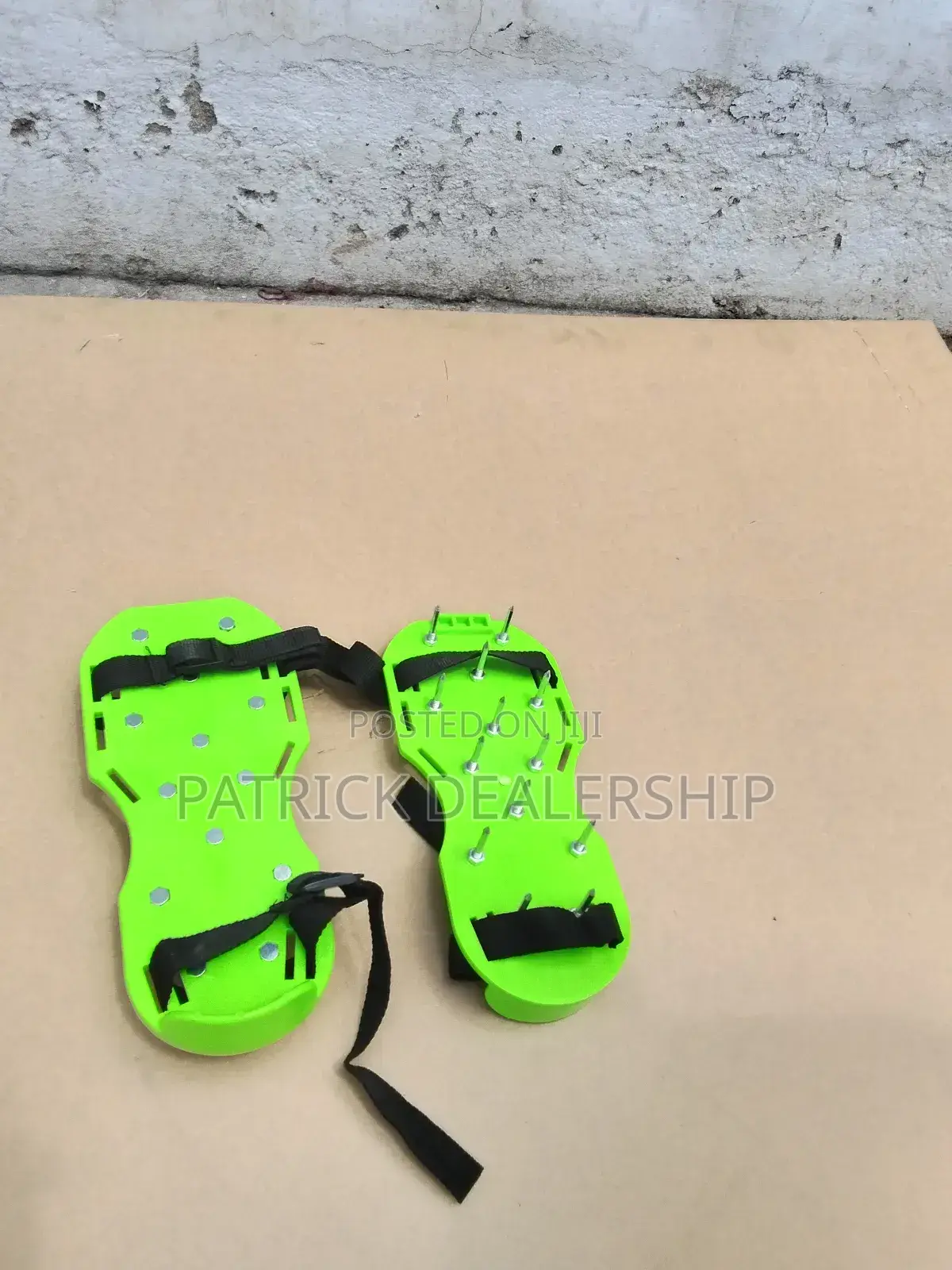 Spiked Shoes for Expoxy