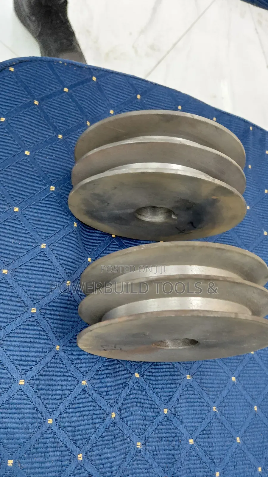 Pulley 2 Grooves For Electric Motor 7.5hp And 10hp