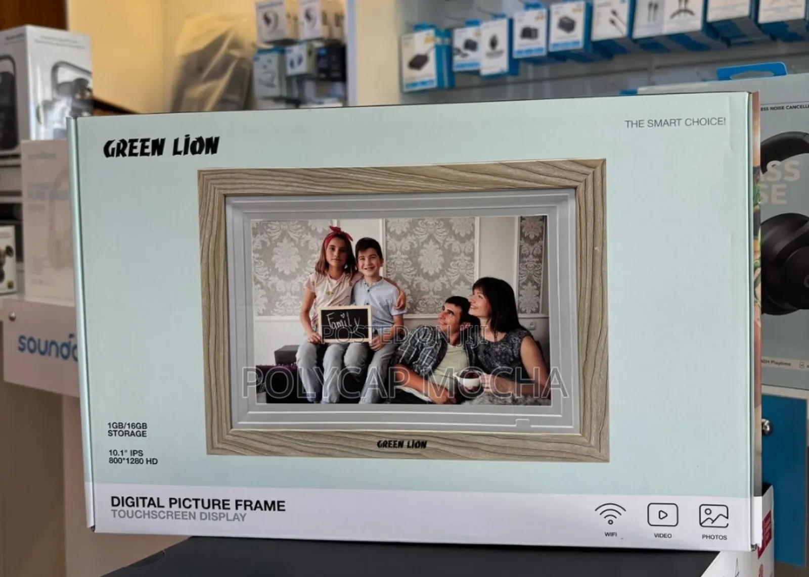Green Lion 10.1 Inch Digital Picture Frame Touch Screen