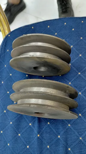Pulley 2 Grooves For Electric Motor 7.5hp And 10hp