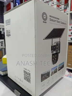 V380pro Wifi Solar CCTV Camera 2mp Hd Video Smart Camera