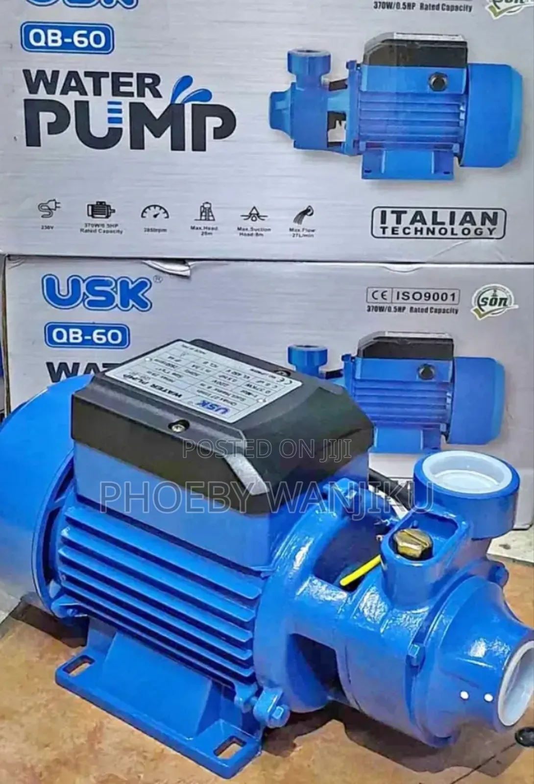 Usk 0.5 Surface Booster Pump