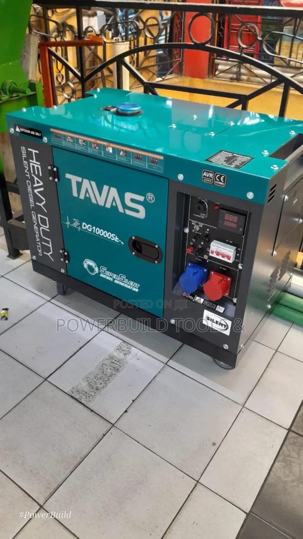 Tavas Germany 10kva Diesel Generator Automatic Dual Phase - thumbnail 3