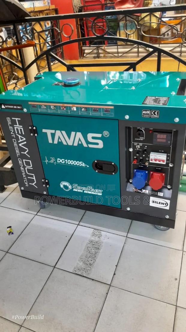 Tavas Germany 10kva Diesel Generator Automatic Dual Phase - thumbnail 4