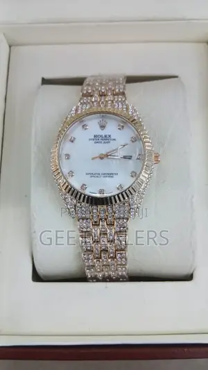 Rolex Crystal,Iced Rolex Watch ,Unisex