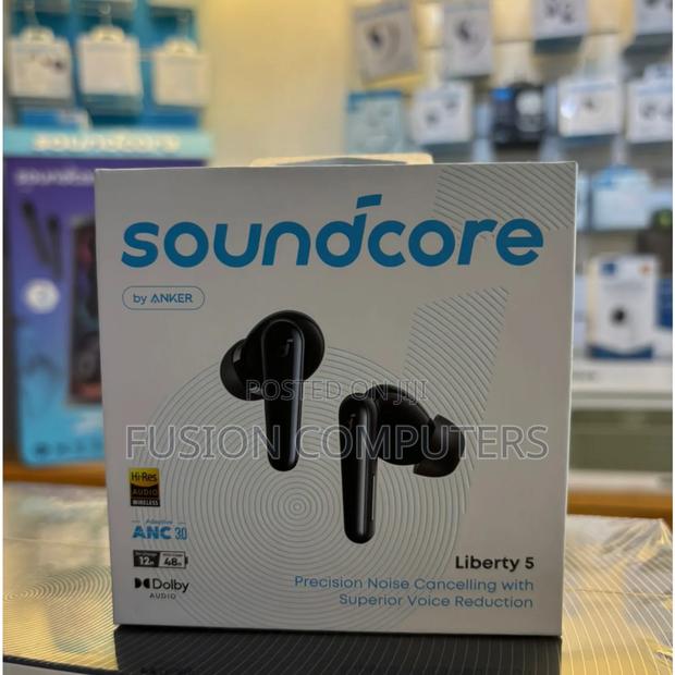 Soundcore Liberty 5 by Anker, Noise-Cancelling Wireless Earbuds