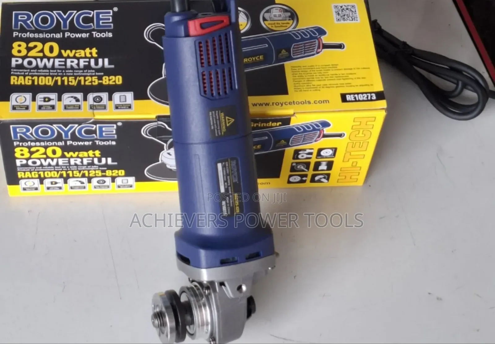 820w Royce 4 Inch Angle Grinder