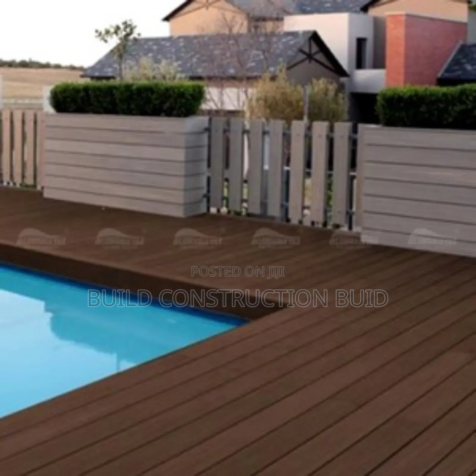 WPC Decking Panel/Outdoor Flooring Decking.