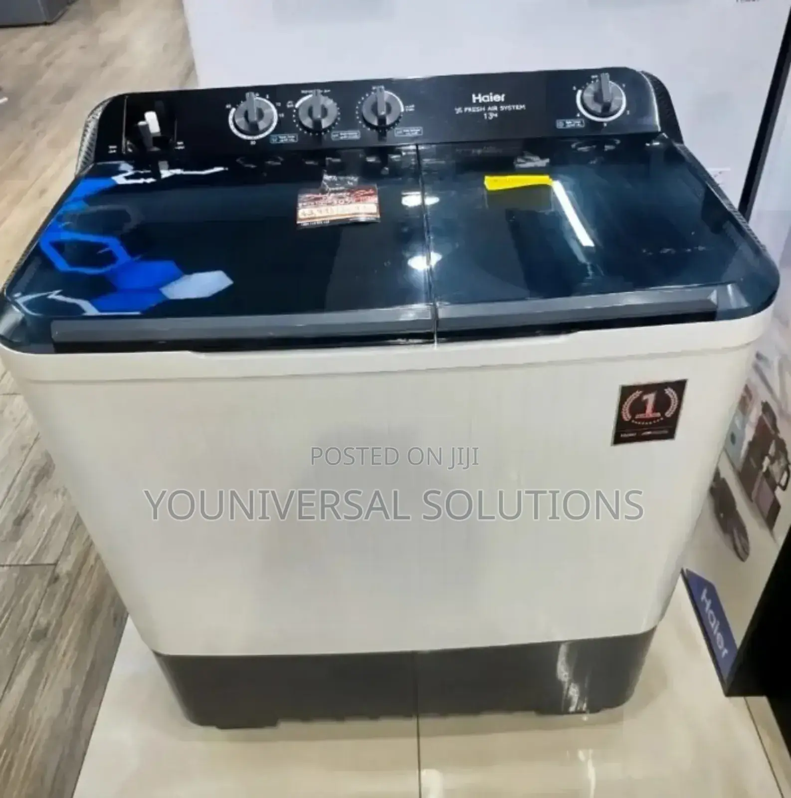Haier 13kgs Twin Tub Semi Automatic Washing Machine