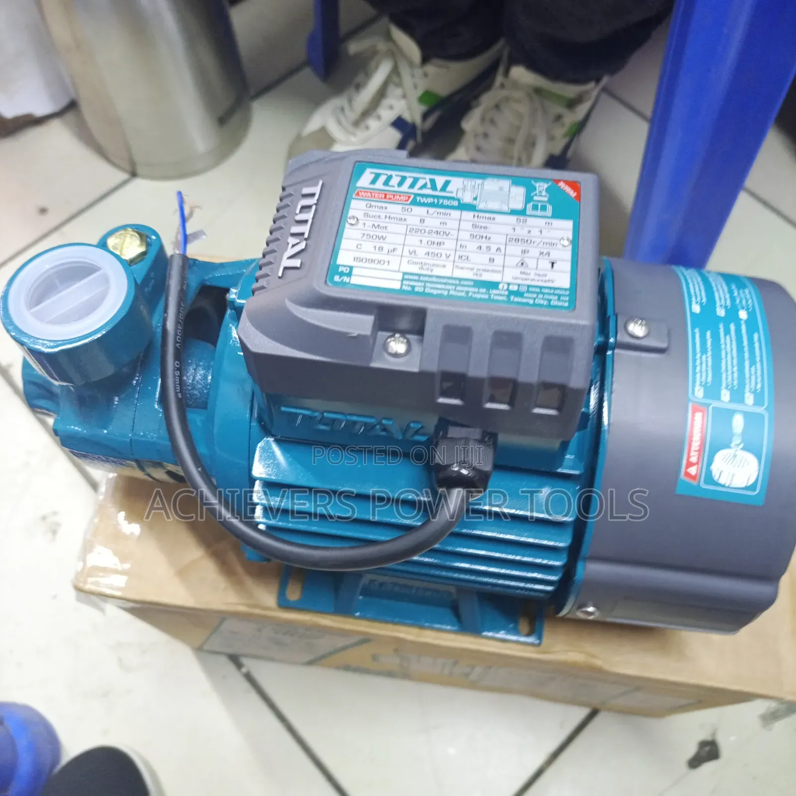 Total 1hp Water Pump /Total Water Pump