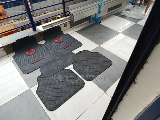 Mazda Car Rubber Floor Mats 4pcs Set Waterproof Durable