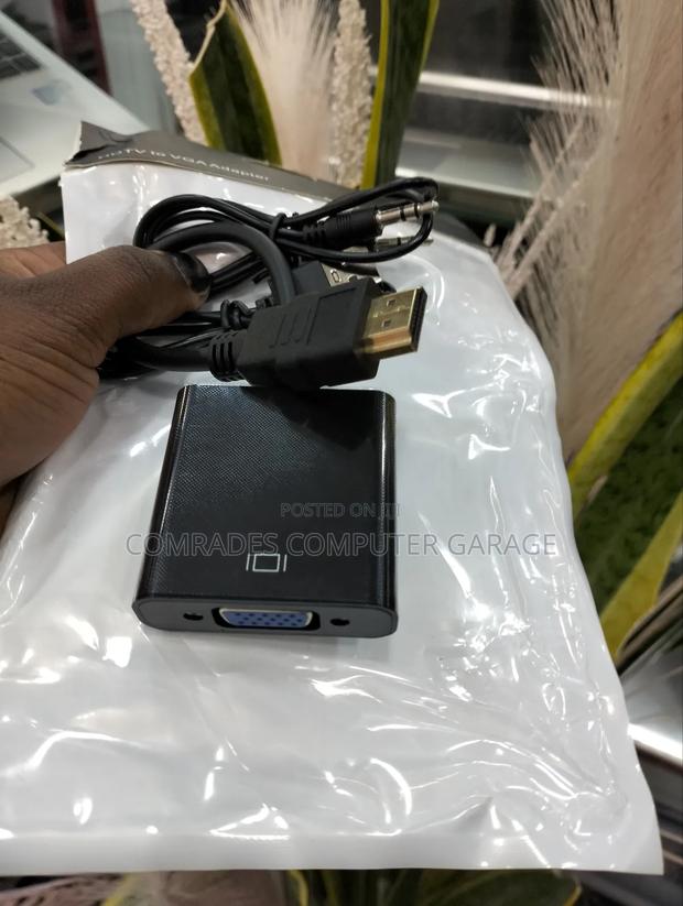 Hdmi to Vga Adapter With Audio Support. - thumbnail 2