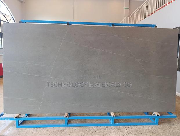 Armani Grey Island Sintered Stone 126 * 63 Inches