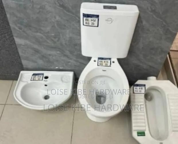 Small Toilet, Seatcover And Certain Available