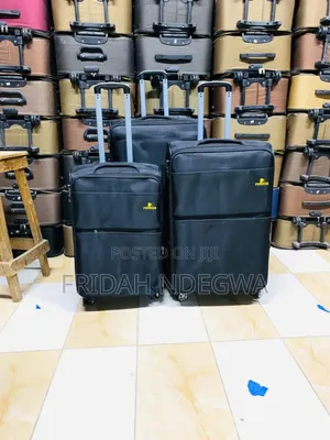 3 in 1 Fabric Laxurious Suitcase Briefcase Travel Bag