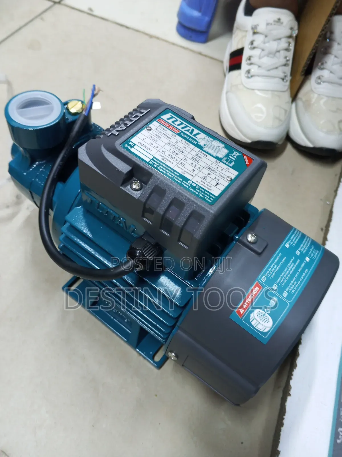 Total Booster Water Pump 1hp