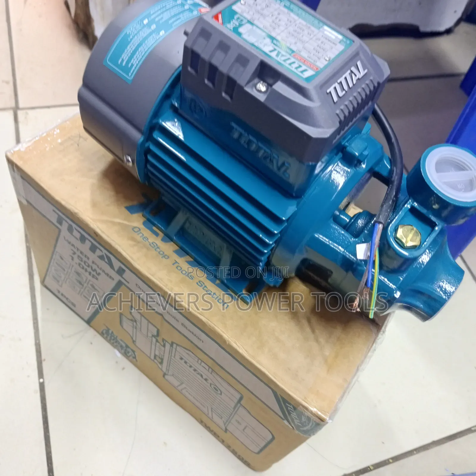 Efficient 1hp Total Water Pump 52mtrs High