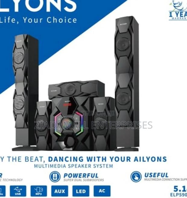 Ailyons Elp5901k: True 5.1 Surround Sound for Your Home