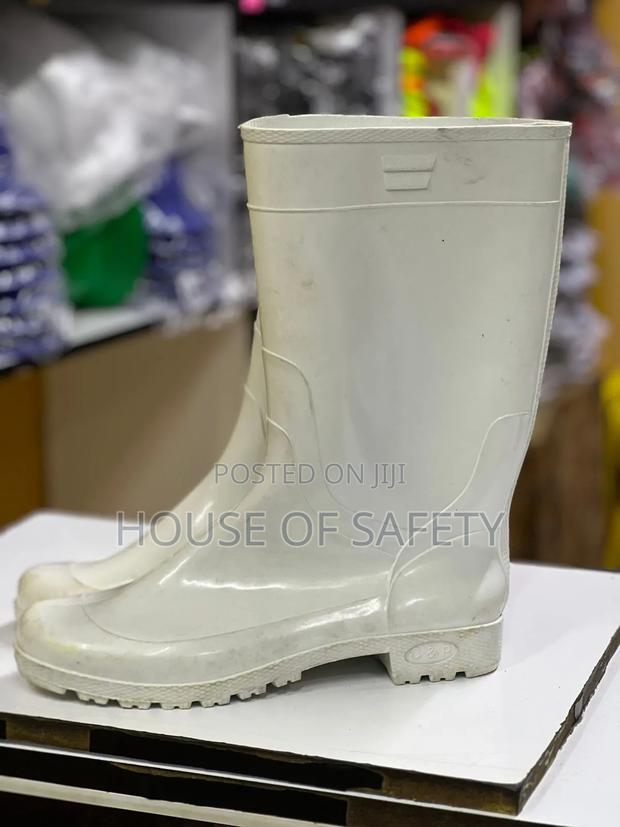 Lightweight Dutygumboots In White - thumbnail 2
