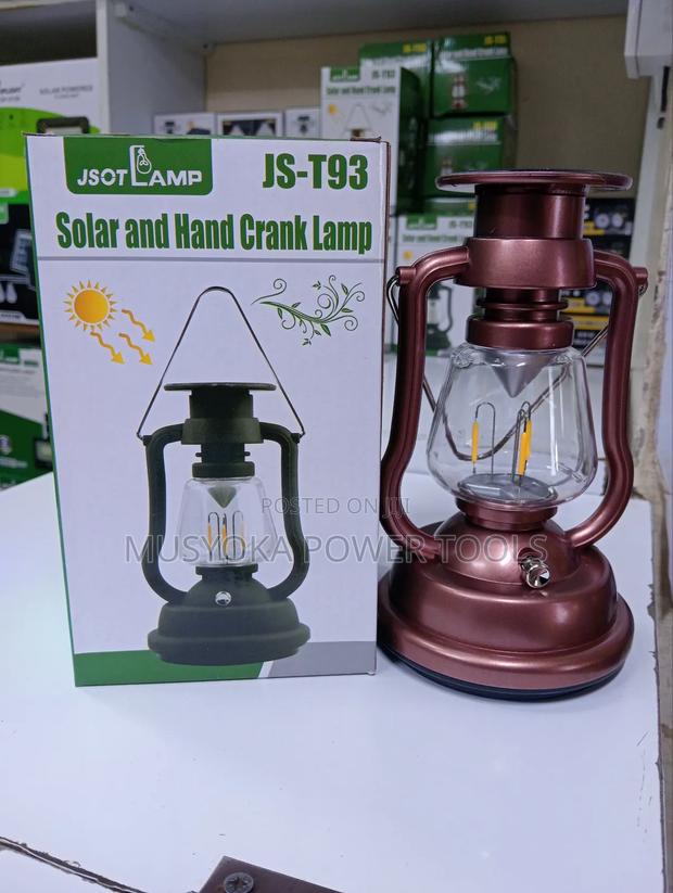 Jsot T93 Solar and Hand Crank Lamp