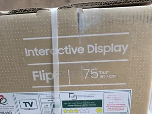 Samsung Lh75wmbwlgcxue Flip Pro Wm75b Interactive Display
