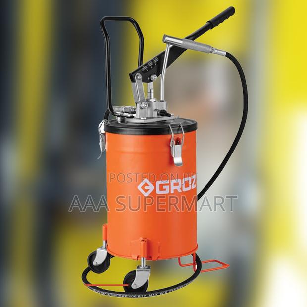 Vgp10 Grease Bucket Lever Type 10kg Groz