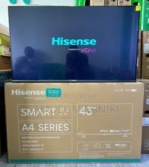 Hisense 43" A4 Series Display Smart Tv
Frameless Design New Model