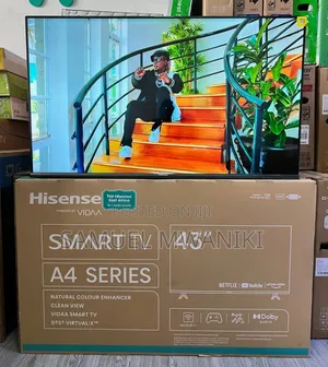 Hisense 43" A4 Series Display Smart Tv
Frameless Design New Model