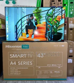 Hisense 43" A4 Series Display Smart Tv
Frameless Design New Model
