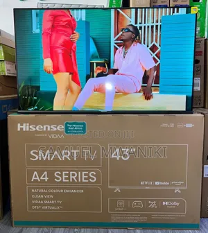 Hisense 43" A4 Series Display Smart Tv
Frameless Design New Model