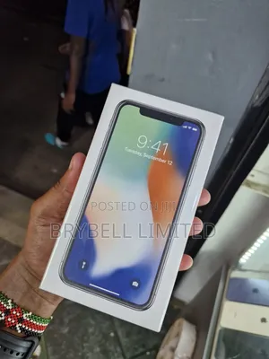 New Apple iPhone X 256 GB Silver