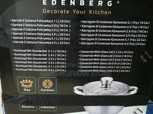 Edenburg Stainless Steel Sufuria/Pot Eb 40111