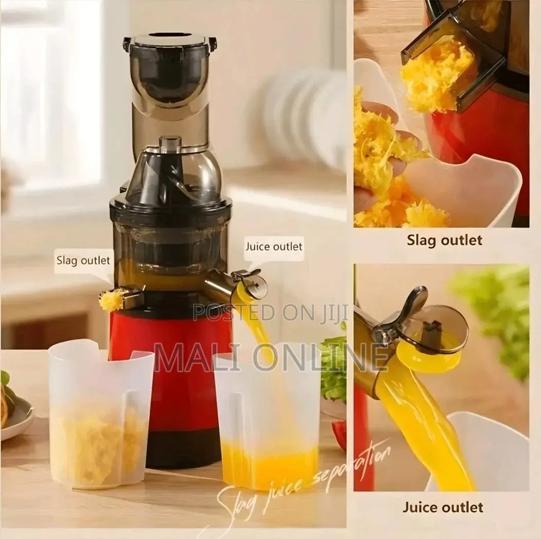 Hoffman Hm-635 Slow Masticating Juicer 200w Cold Press Juice Extractor