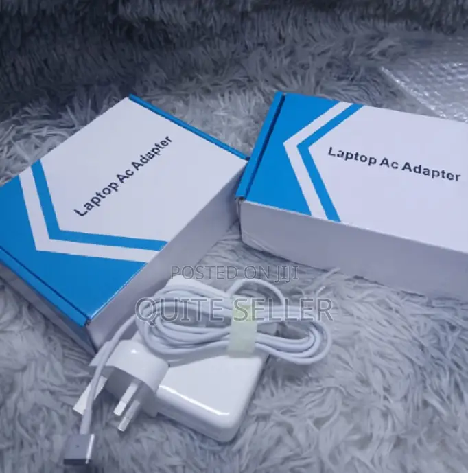 60w - Apple Laptop Ac Adapter/Charger 16.5v 3.65a , Magsafe T-Shape
