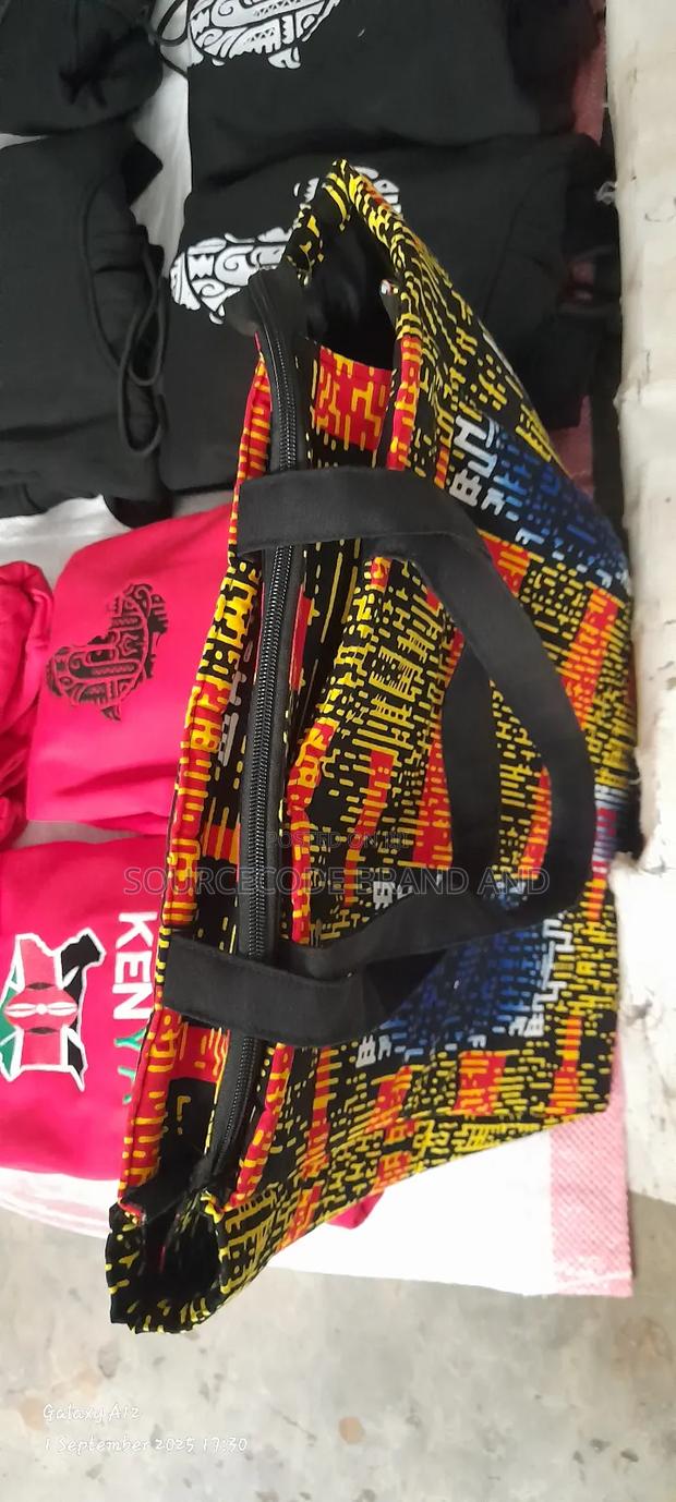 Embroidered Ankara Hoodies - main view