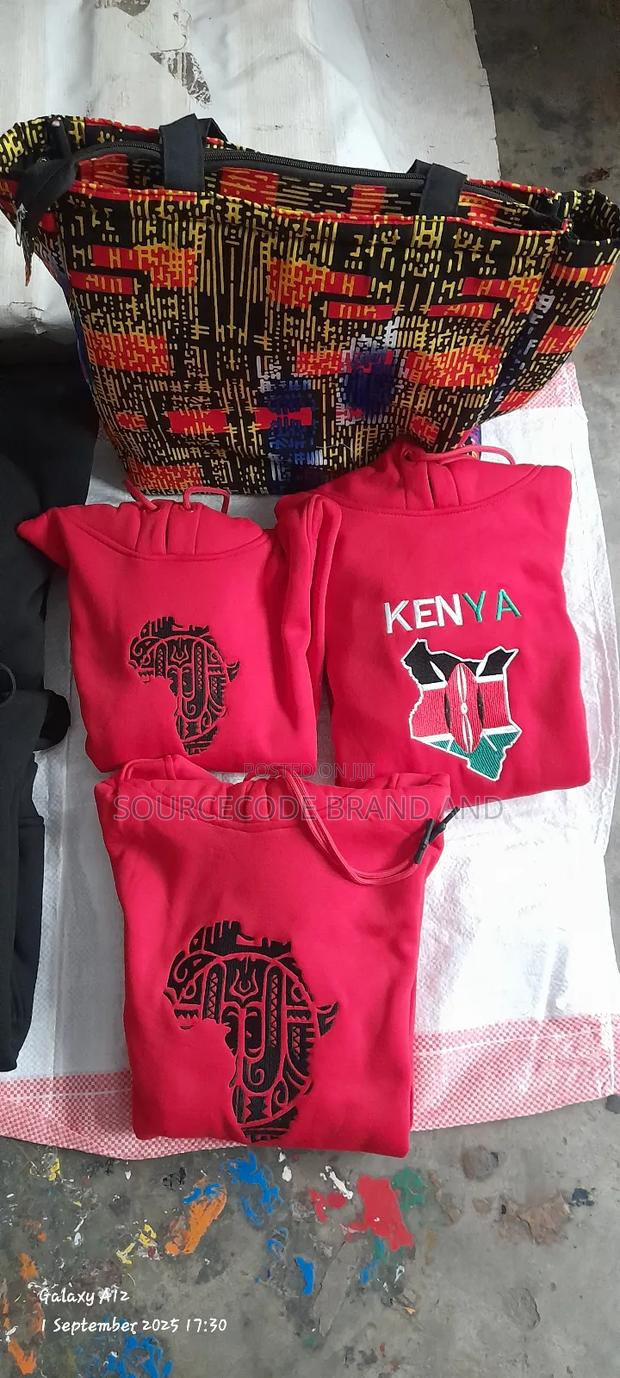 Embroidered Ankara Hoodies - thumbnail 6