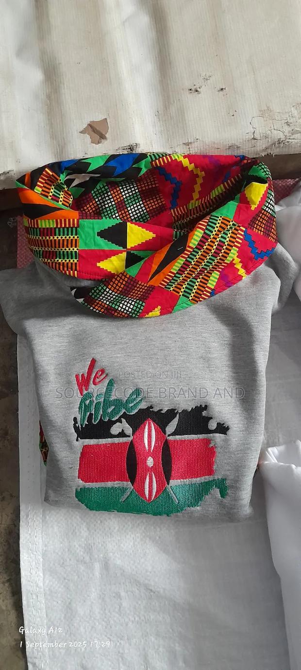 Embroidered Ankara Hoodies - thumbnail 11