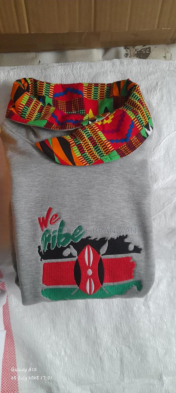 Embroidered Ankara Hoodies - thumbnail 18