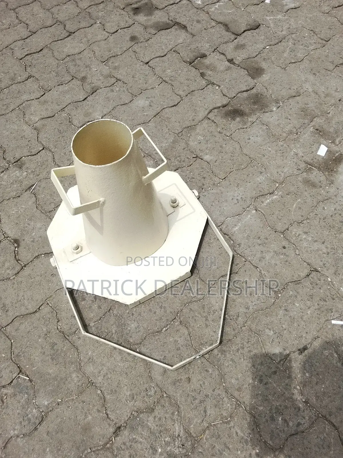 Testing Slump Cone